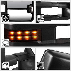 Right Towing Side Mirror Powered Adjustment LED Turn Signal for 96-99 Tahoe