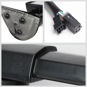Right Chrome Towing Side Mirror Powered LED Turn Signal for 94-98 GMC K1500