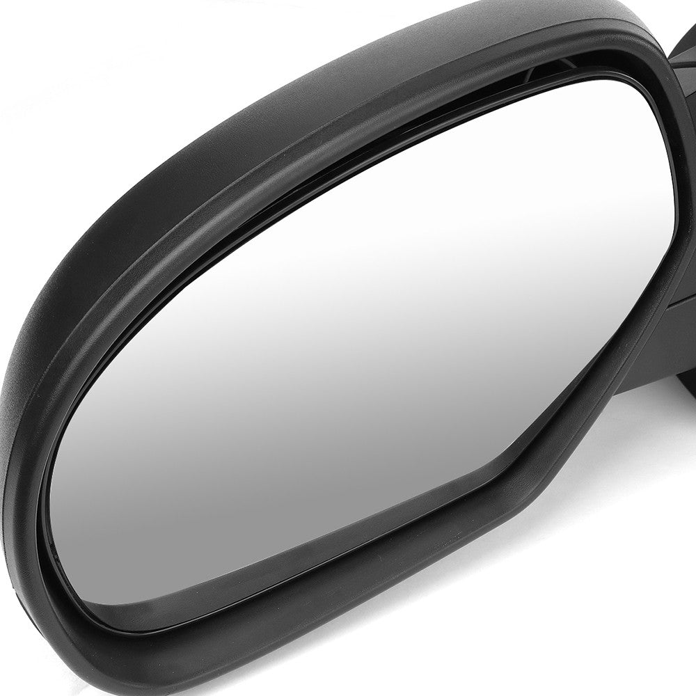 Left/Driver Black Towing Side Mirror Powered Adjustment for 07-13 Avalanche