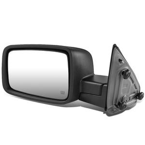 Left Towing Side Mirror Powered Heated LED Turn Signal 09-10 Ram 2500 BFC-VMIR-037-OE-T888-BK-L