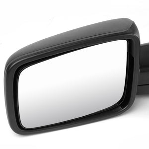 Left/Driver Black Towing Side Mirror Manual Adjustment for 10-16 Ram 2500
