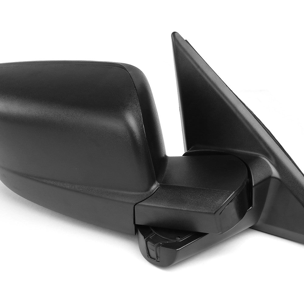 Right/Passenger Black Towing Side Mirror Manual Adjustment for 10-16 Ram 3500