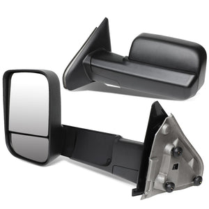 Left/Right Towing Side Mirror Powered Adjustment Heated 03-09 Ram3500 BFC-VMIR-040-T222-BK