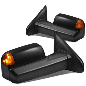 Left/Right Towing Side Mirror Powered Heated Turn Signal 03-09 Ram3500 BFC-VMIR-040-T888-BK-AM