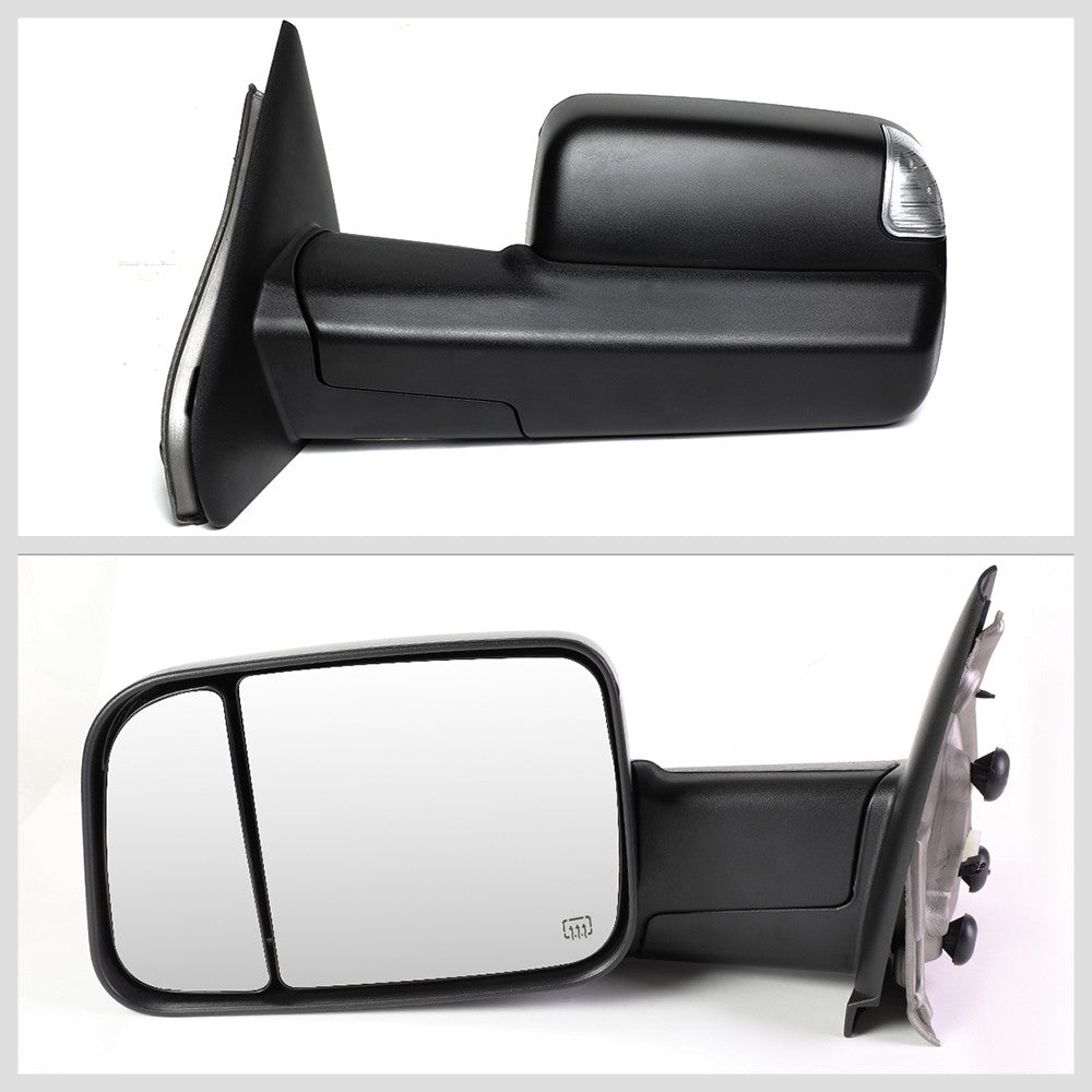 Left/Right Towing Side Mirror Powered Adjustment W/Heated for 02-08 Ram1500