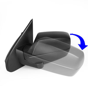 Left Black Towing Side Mirror Powered Adjustment W/Heated for 15-17 Sierra 1500