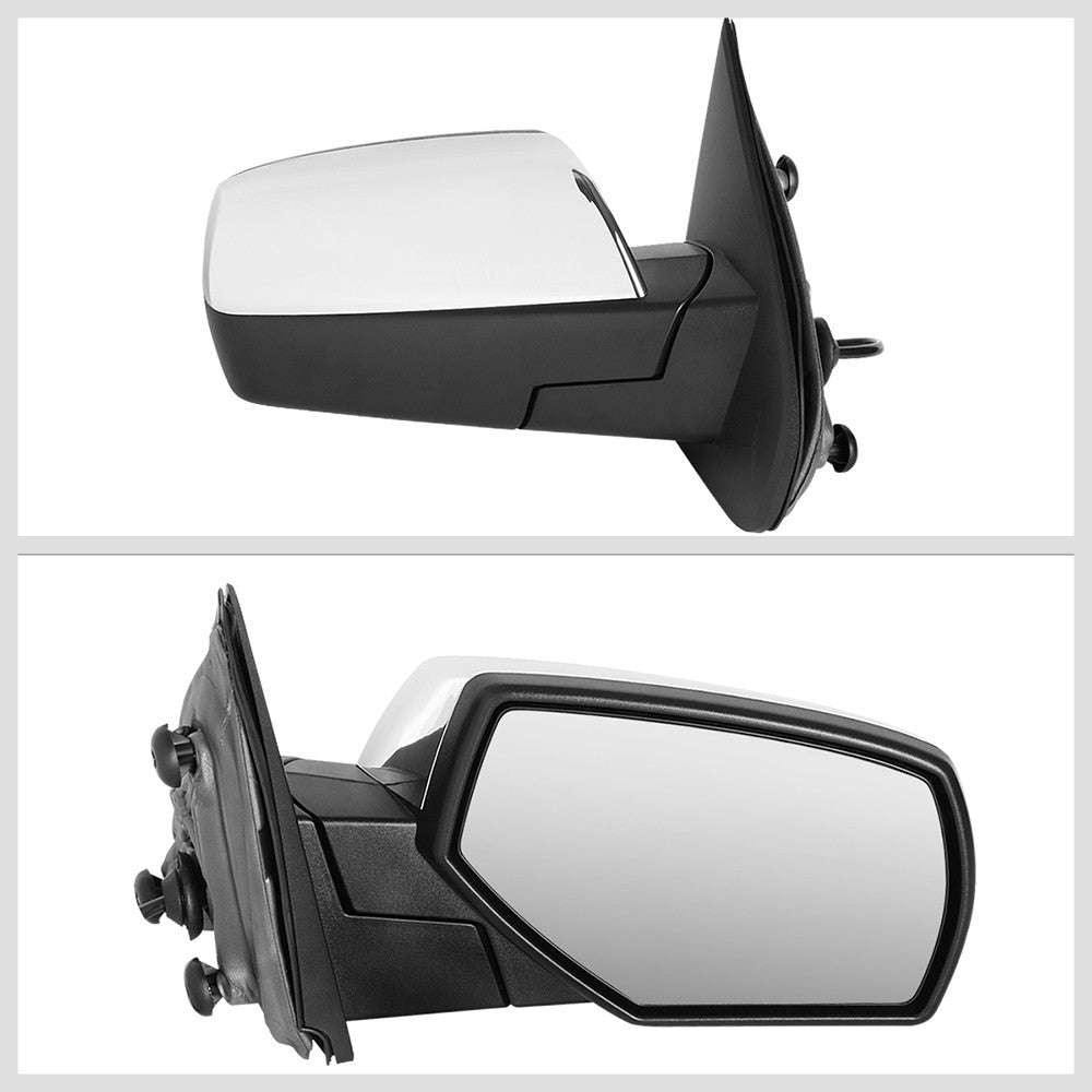 Right Chrome Towing Side Mirror Powered W/Heated for 15-17 Sierra 1500