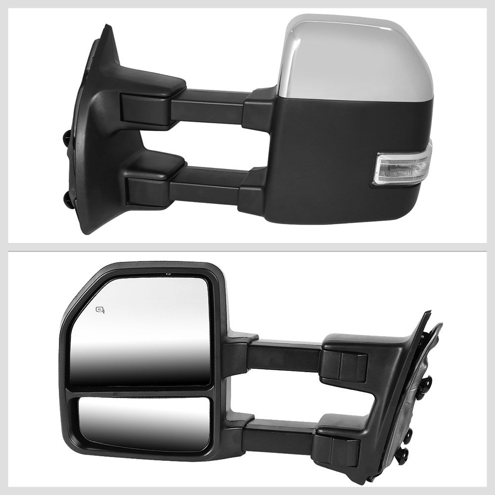 Left/Right Towing Side Mirror Powered W/Heated Turn Signal for 99-07 F350SD