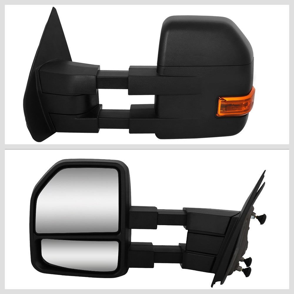Left/Right Towing Side Mirror Powered Heated LED Turn Signal for 04-14 F-150