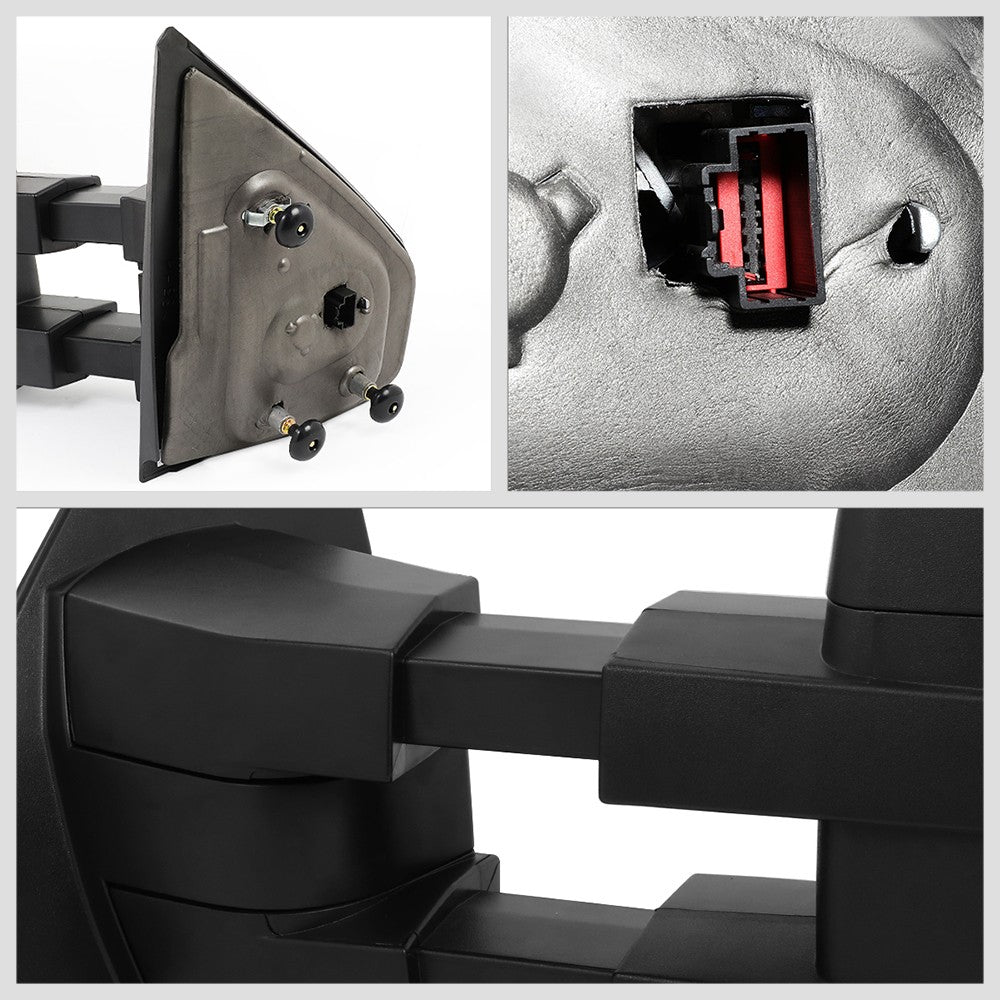 Left/Right Towing Side Mirror Powered Heated LED Turn Signal for 04-14 F-150