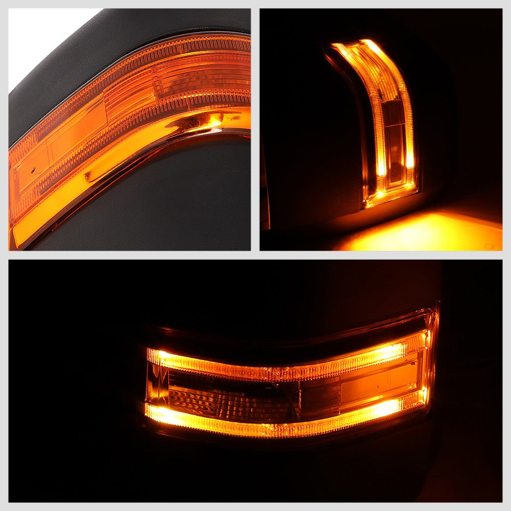 Left/Light Towing Side Mirror Powered W/Heated LED Turn Signal for 04-14 F150