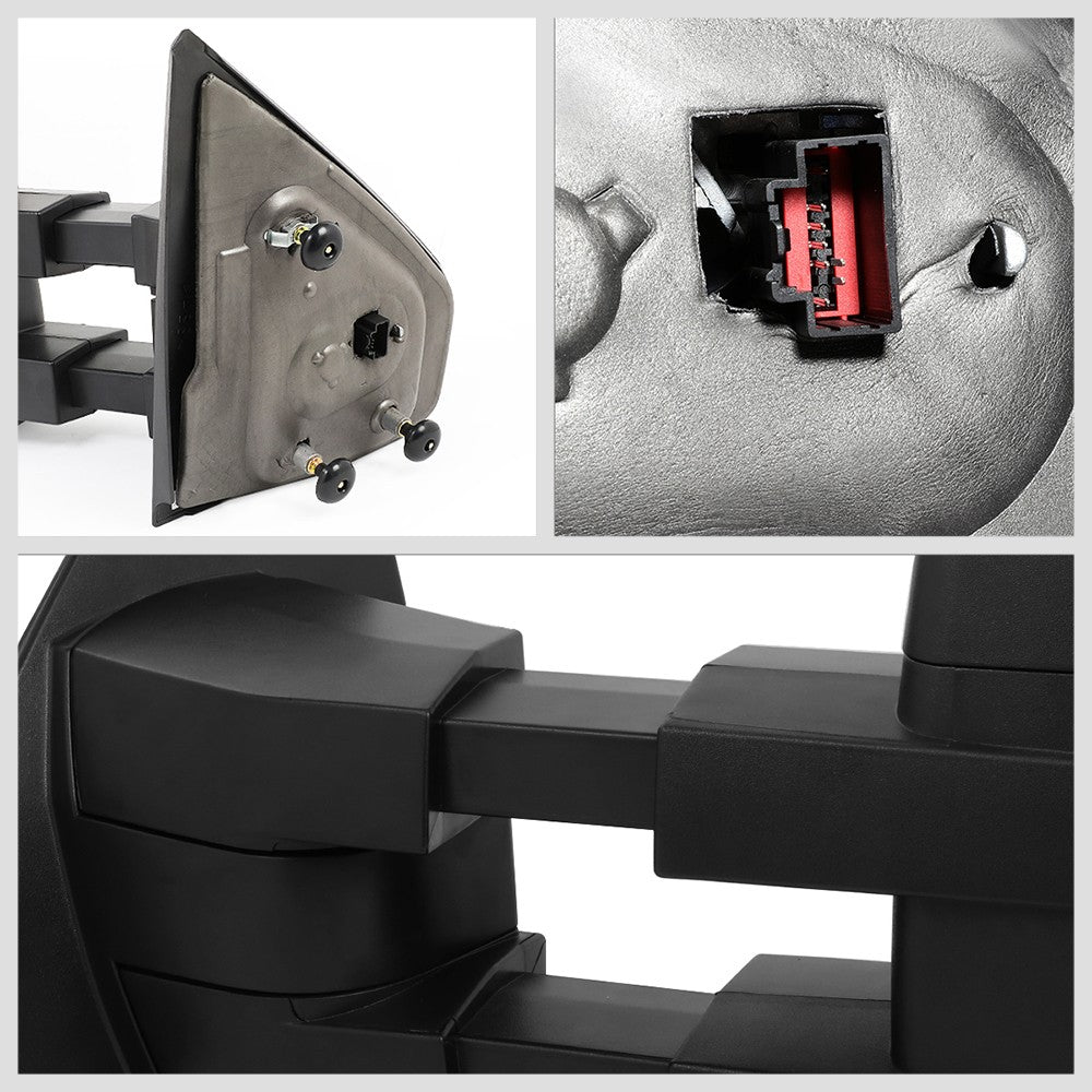 Left/Light Towing Side Mirror Powered W/Heated LED Turn Signal for 04-14 F150