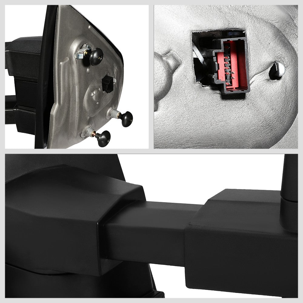 Left/Right Towing Side Mirror Powered W/Heated LED Turn Signal for 04-14 F150