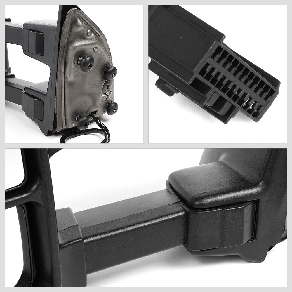 Left/Right Towing Side Mirror Powered W/Heated Turn Signal for 08-16 F-450SD