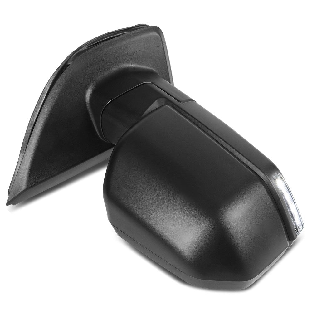 Right Towing Side Mirror Powered Heated Turn Signal 04-14 F150 BFC-VMIR-058-OE-T888-BK-CL-R