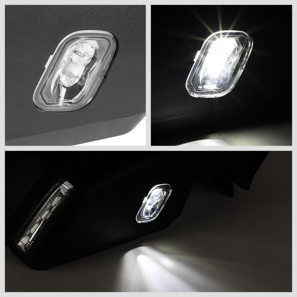 Right Towing Side Mirror Powered Heated Turn Signal Puddle Light for 15-18 F-150