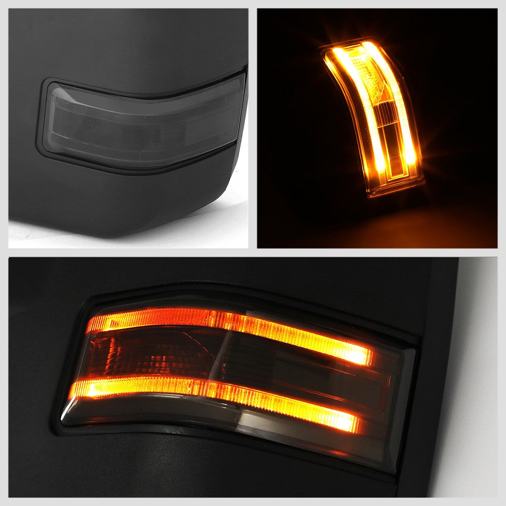 Left/Right Towing Side Mirror Powered Adjustment W/Heated for 15-18 F-150