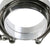 3.50" 89mm Zinc Coat V-Band Clamp+Aluminum Flange for Turbo Downpipe Intercooler-Performance-BuildFastCar