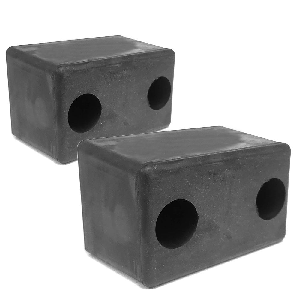 2X Rectangular 2 Hole 5-5/8" x 3-1/2" x 3-1/2" Dock Bumper BFC-TTP-DBUMP-18-X2