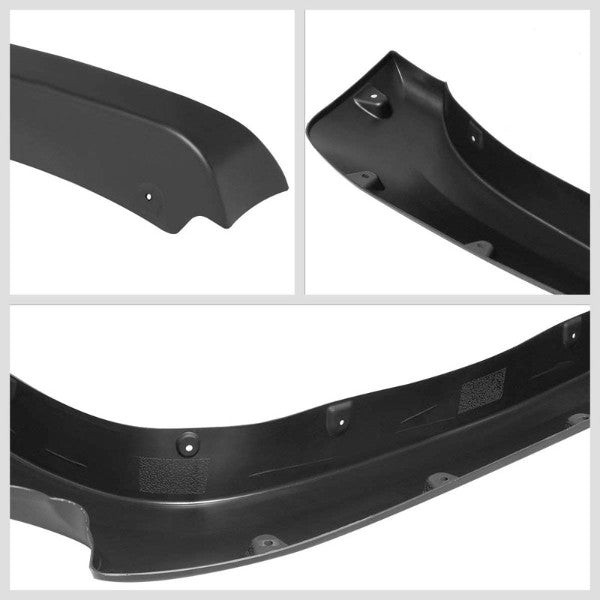 Matte Pocket-Rivet Wheel Fender Flares For 07-13 Silverado 1500 69.3" Short Bed-Exterior-BuildFastCar