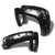 Matte Black Pocket-Rivet Wheel Fender Flares For 07-13 Chevy Silverado 97.6" Bed-Exterior-BuildFastCar