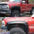 Matte Black ABS Pocket-Rivet Wheel Fender Flares For 07-13 Sierra 1500 69.3" Bed-Exterior-BuildFastCar