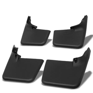 4PC Matte Black Molded 1/8" Mud Flaps Guard For 04-14 F-150 W/O OE Fender Flares