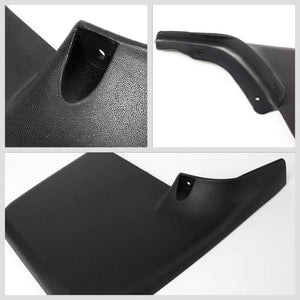 Matte Black Molded 1/8" Thick Mud Flaps Guard For 04-14 F-150 W/O OEM Flares-Exterior-BuildFastCar