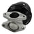 Universal T2 Black 38mm Turbo V-Band Wastegate WG Bypass Exhaust + 8 PSI Spring