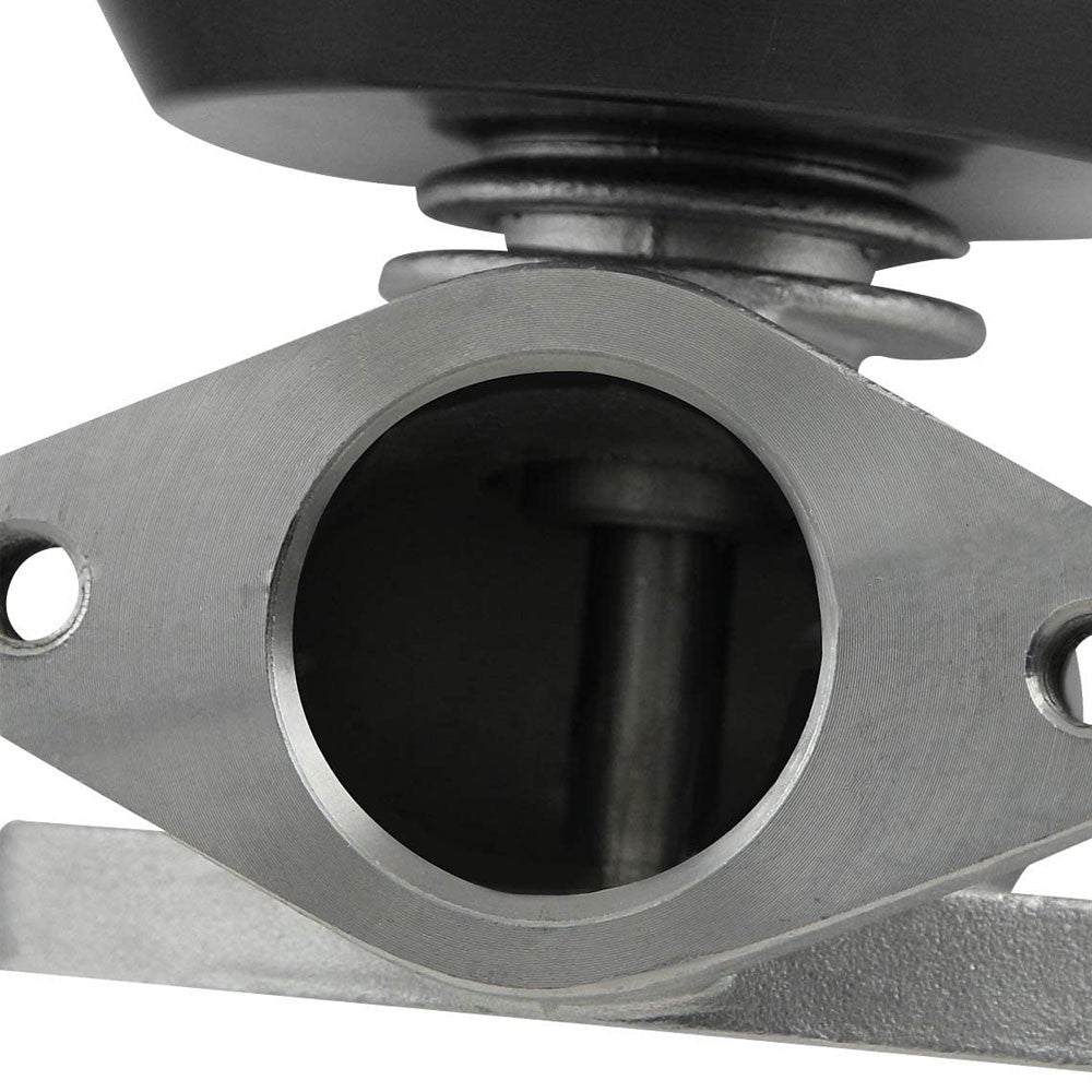 Universal T2 Black 38mm Turbo V-Band Wastegate WG Bypass Exhaust + 8 PSI Spring
