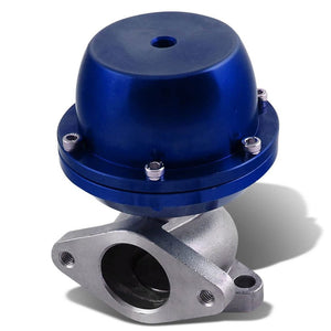 Universal T2 Blue 38mm Turbo V-Band Wastegate WG Bypass Exhaust+Spring+Dump Pipe