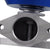 Universal T2 Blue 38mm Turbo V-Band Wastegate WG Bypass Exhaust + 8 PSI Spring