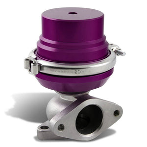 Universal Purple 38mm Turbo V-Band Wastegate Bypass Exhaust+PSI Spring+Dump Pipe