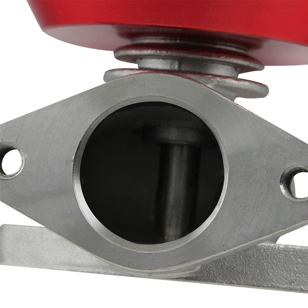 Universal Red 38mm Turbo Manifold V-Band Wastegate Bypass Exhaust +8 PSI Spring