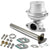 Universal Silver 38mm Turbo V-Band Wastegate Bypass Exhaust+PSI Spring+Dump Pipe