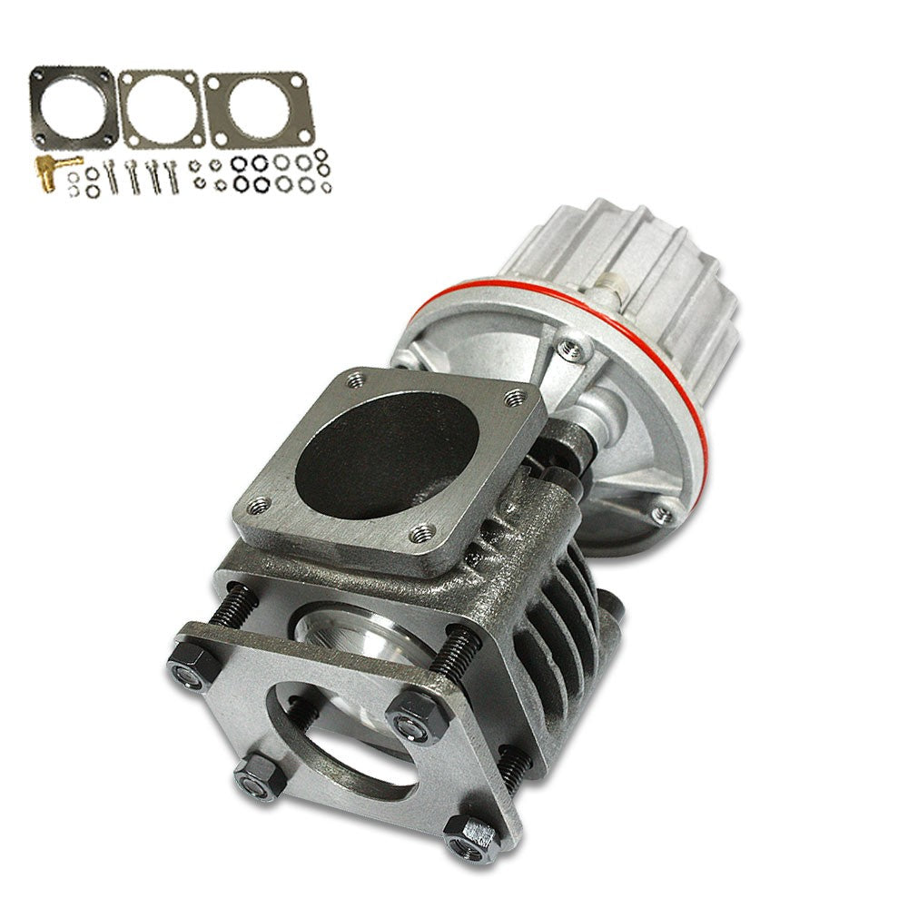 Universal 50mm 4-Bolt Turbo Manifold Wastegate Bypass Exhaust+12 PSI Spring