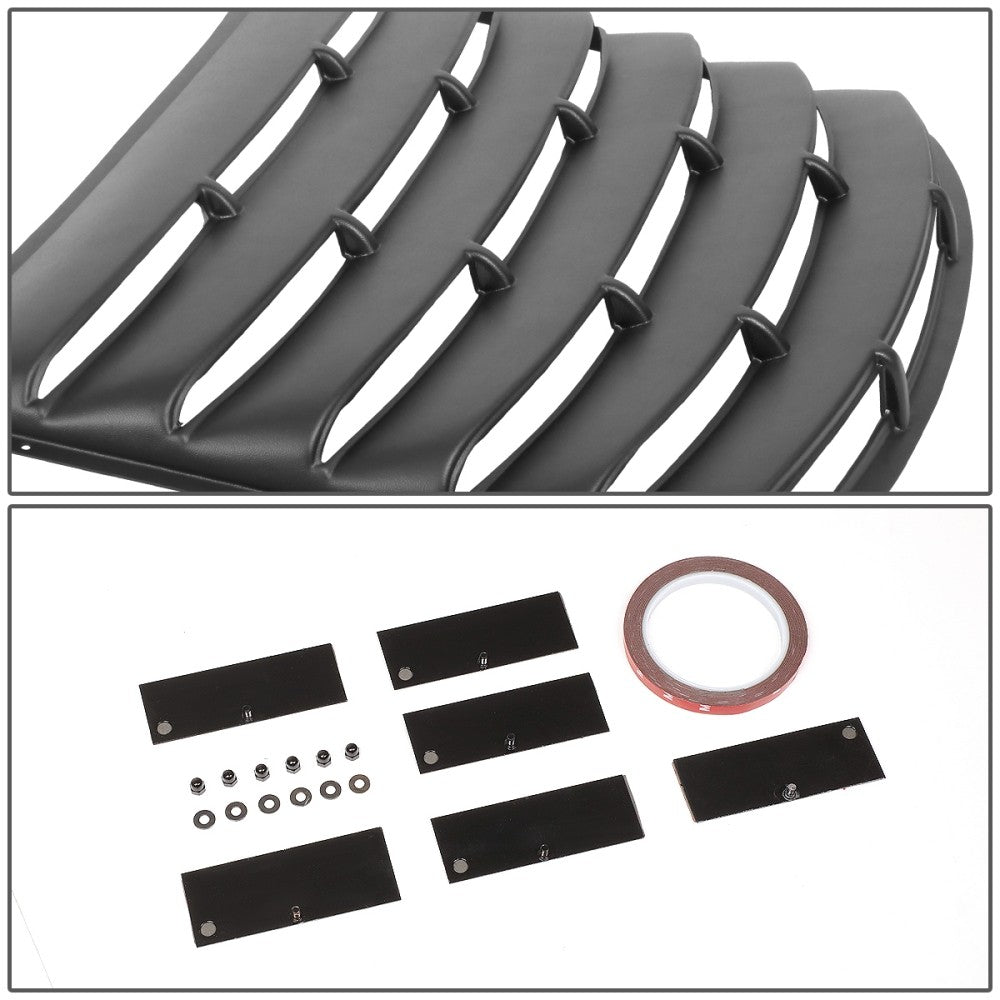 Black Matte Rear Windshield Window Louver Cover 10-15 Camaro Coupe BFC-WDCR-R-002