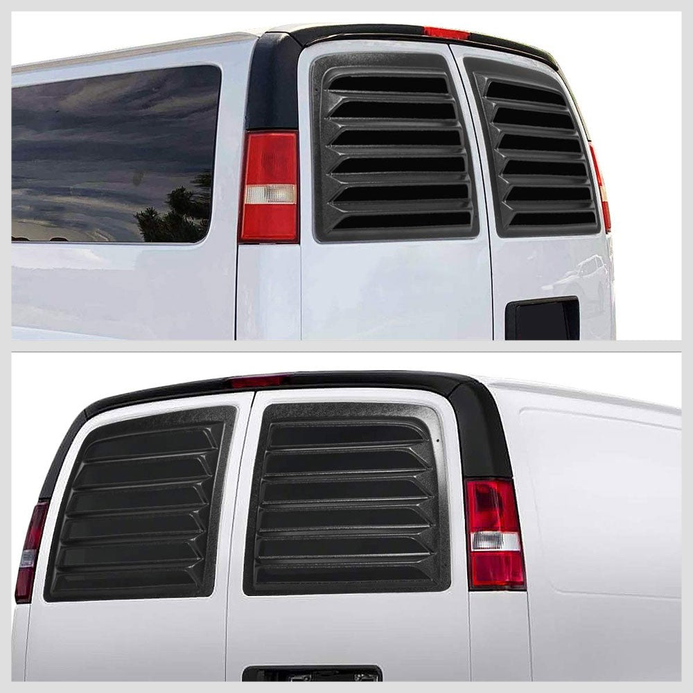 glossy-black-rear-window-windshield-sun-vent-louver-cover-for-97-14-express-1500