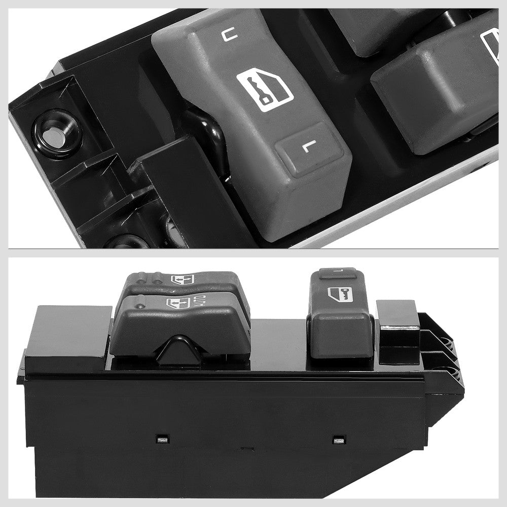 Front Driver Grey Factory Style Power Window Switch For 99-02 Silverado Sierra