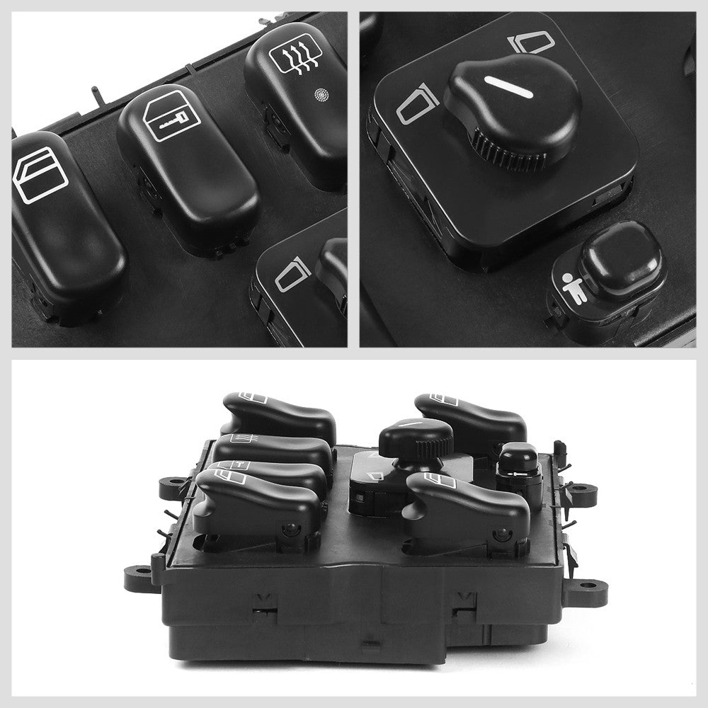 Front Center Factory Style Power Window Switch For 98-03 Mercedes-Benz ML-Class
