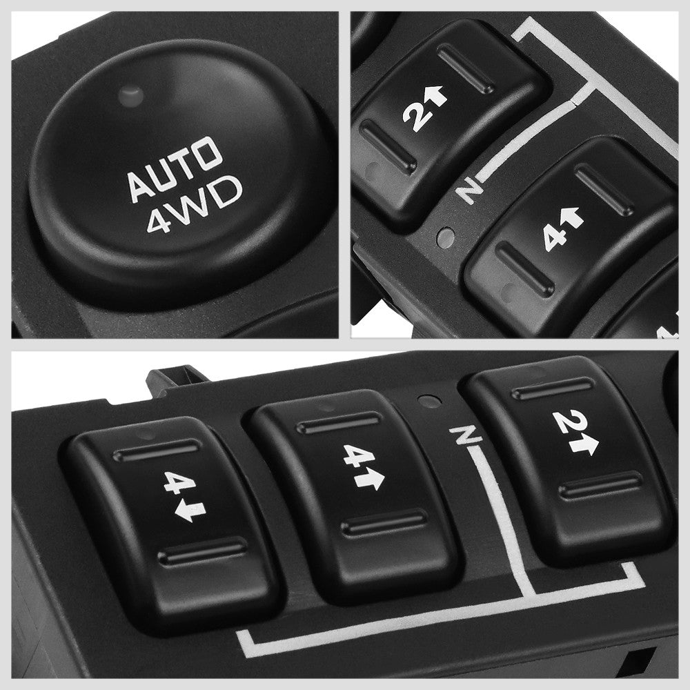 Front Console Factory Style 4X4 Control Drive Switch For 03-06 Sierra 1500 4WD