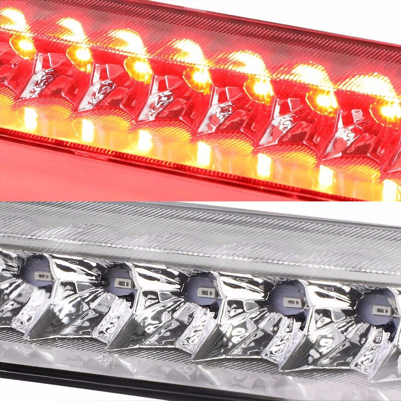 Chrome Housing Clear Len Rear Third Brake LED Light For 10-16 4Runner N280/Prius-Exterior-BuildFastCar