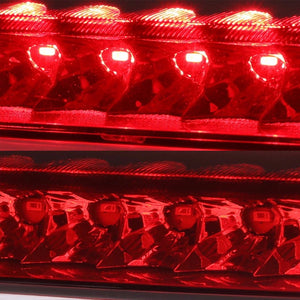 Chrome Housing Red Len Rear Third Brake Red Light For Toyota 10-16 4Runner N280-Exterior-BuildFastCar