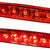 Chrome Housing Red Len Rear Third Brake Red LED Light For 97-04 Corvette C5-Exterior-BuildFastCar