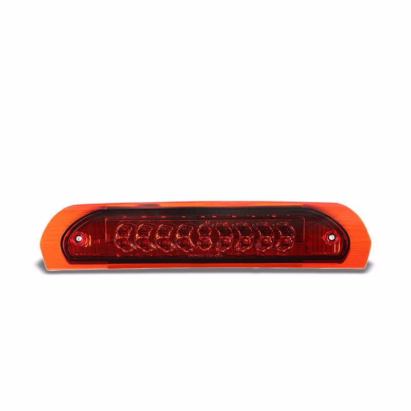 Chrome Housing Red Len Rear Third Brake LED Light For 02-08 Ram 1500/2500/3500-Exterior-BuildFastCar