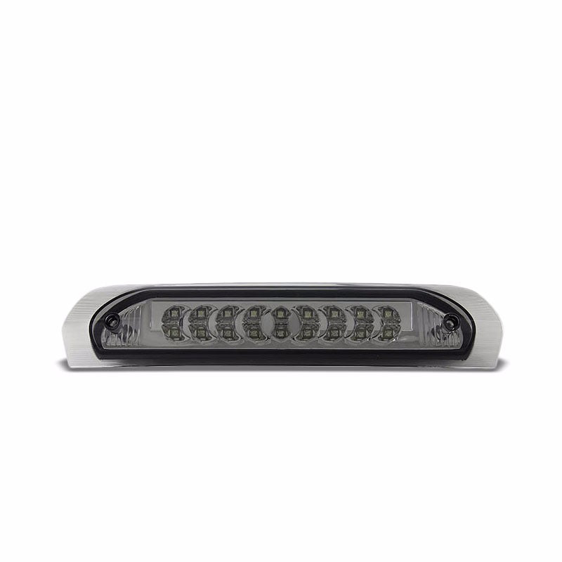 Chrome Housing Smoke Len Third Brake/Reverse Red LED Light For Dodge 02-08 Ram-Exterior-BuildFastCar