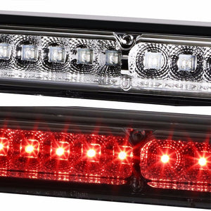 Chrome Housing Clear Len Rear Third Brake Red LED Light For Ford 97-03 F150/F250-Exterior-BuildFastCar
