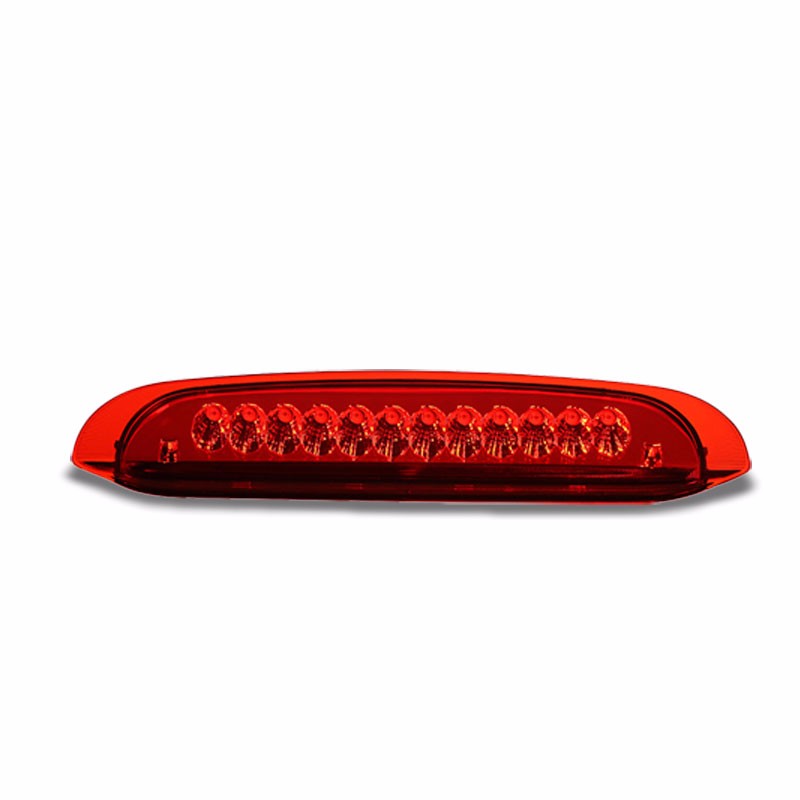 Chrome Housing Red Len Third Brake Red LED Light For 98-01 Explorer UN105/UN150-Exterior-BuildFastCar
