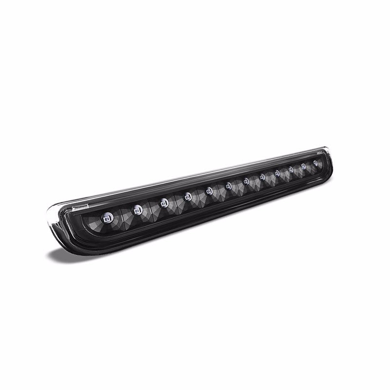 Black Housing Clear Len Third Brake Red LED Light For 07-14 FJ Cruiser 4.0L DOHC-Exterior-BuildFastCar