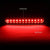 Black Housing Clear Len Third Brake Red LED Light For 07-14 FJ Cruiser 4.0L DOHC-Exterior-BuildFastCar